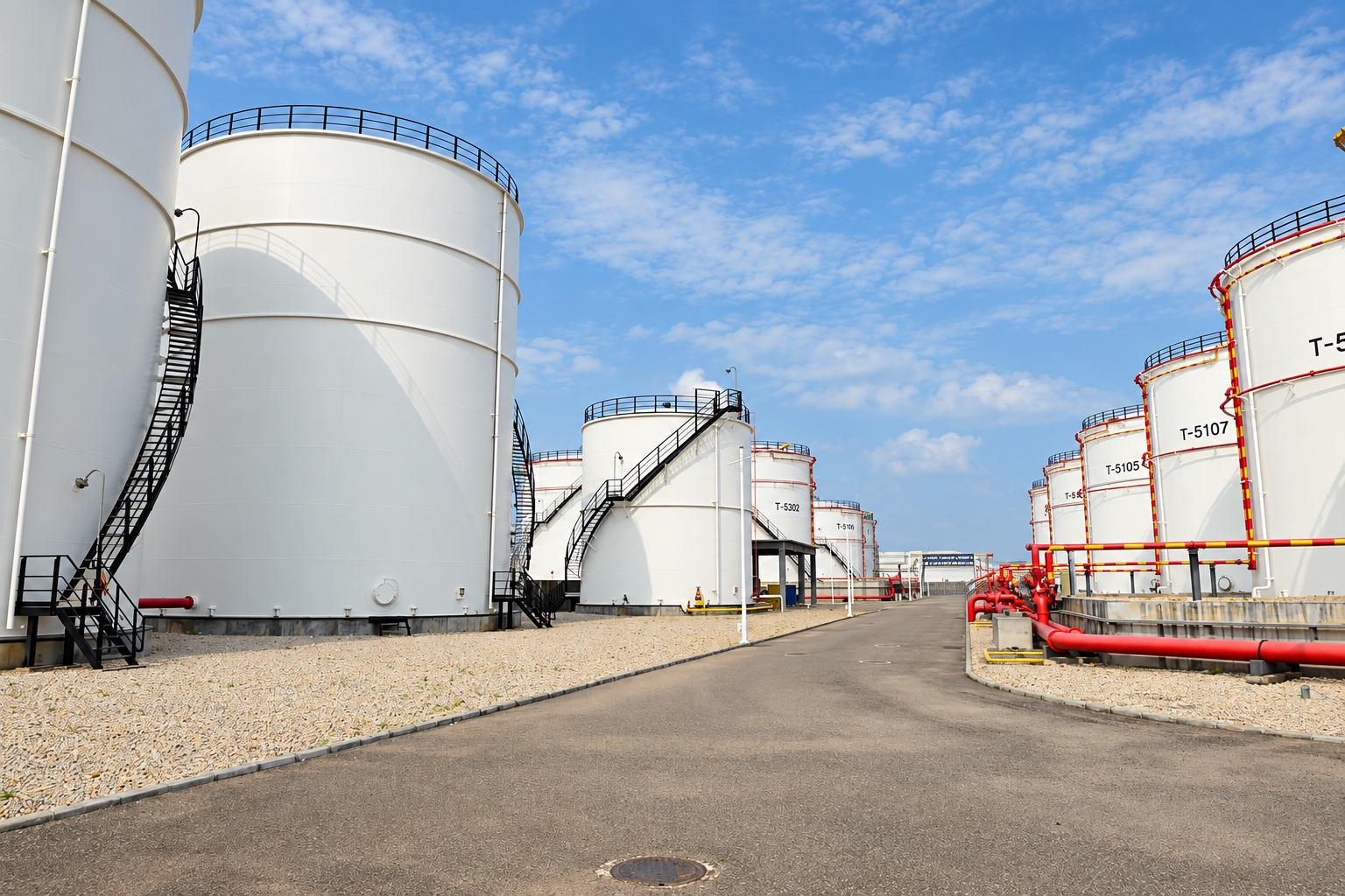 Oil storage facility